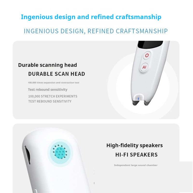 12 Language Offline Pen Intelligent Translator
