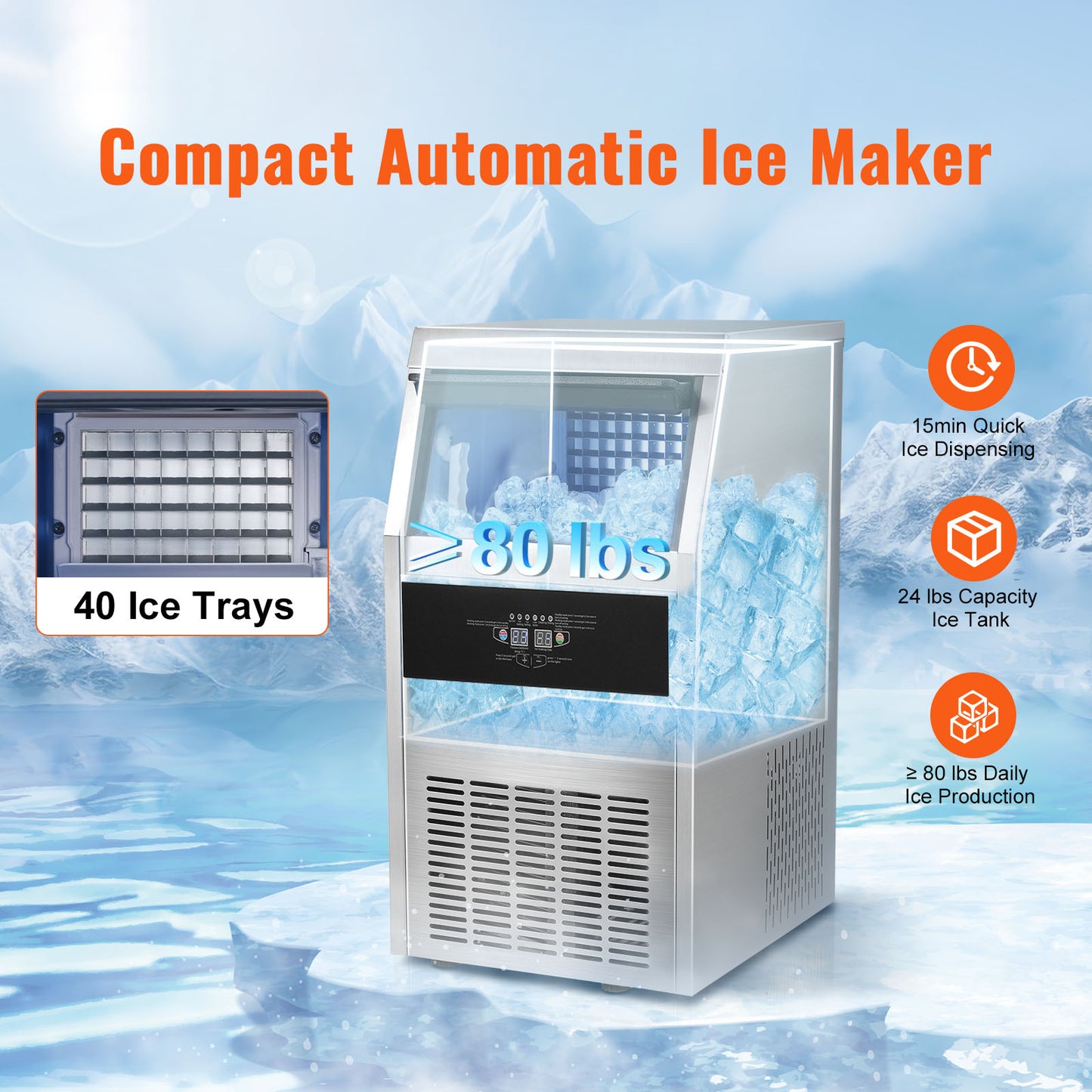 110V Commercial Ice Maker