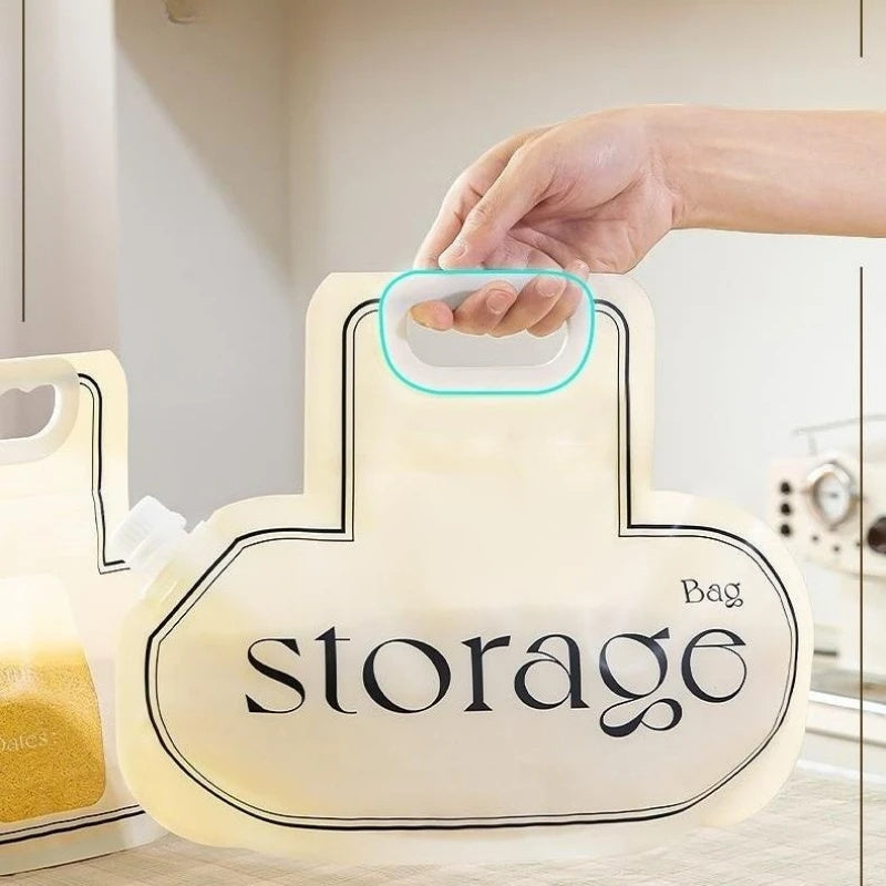 Save Space Food Grade Grain Storage Bag
