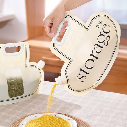 Save Space Food Grade Grain Storage Bag