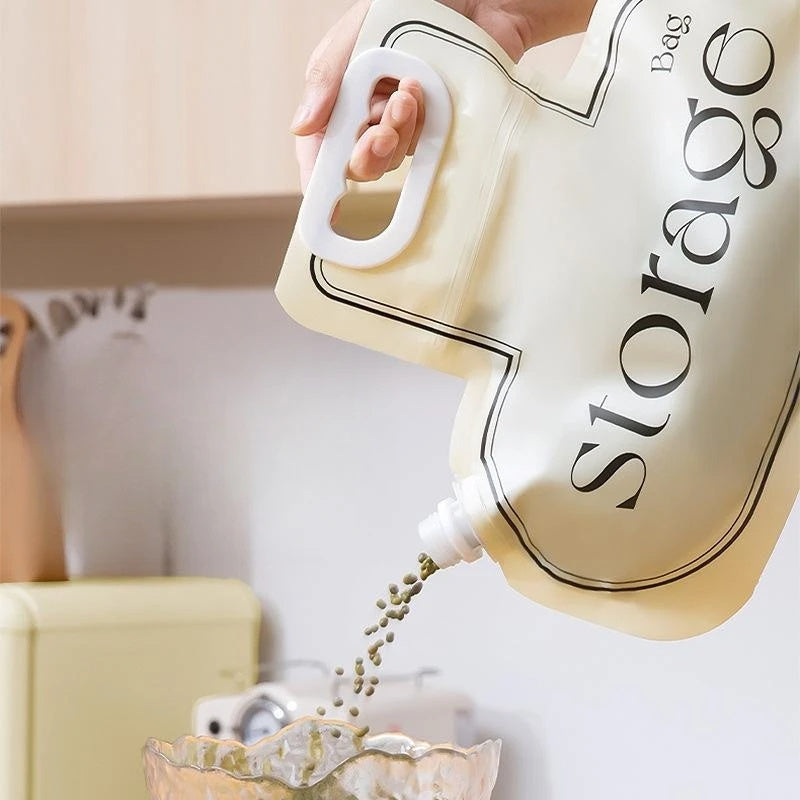 Save Space Food Grade Grain Storage Bag