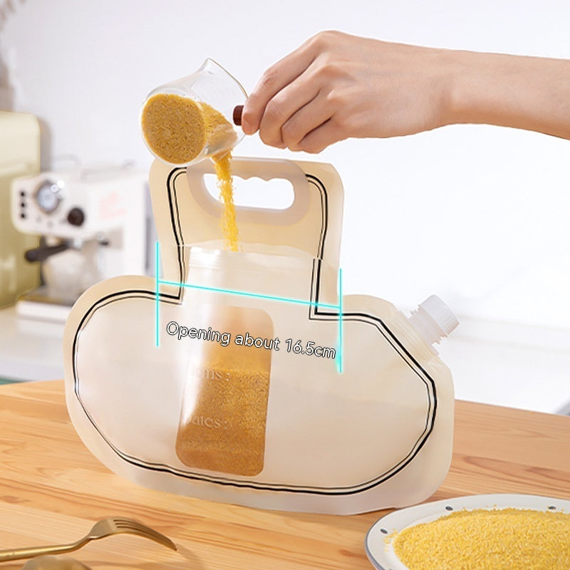 Save Space Food Grade Grain Storage Bag